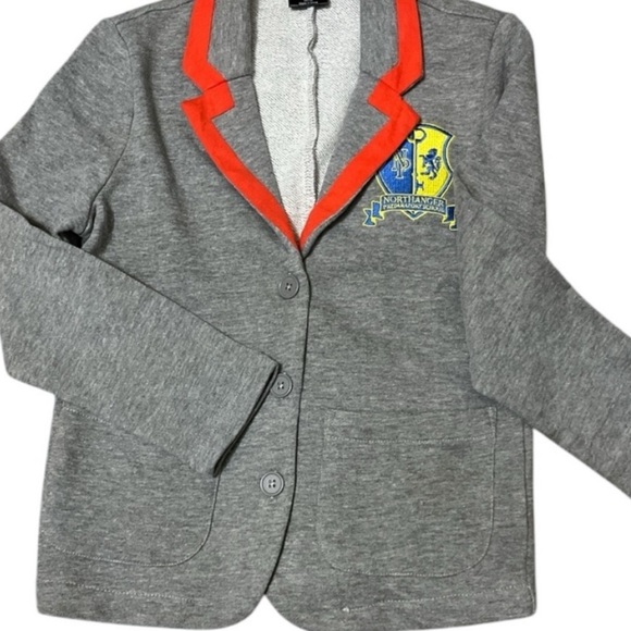 Beetlejuice Girls 14, Astrid Prep School Graphic Lightweight Whimsygoth Blazer - Picture 6 of 8